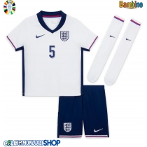 Maglie da calcio Inghilterra John Stones #5 Prima Maglia Bambino Europei 2024 Manica Corta (+ Pantaloni corti)